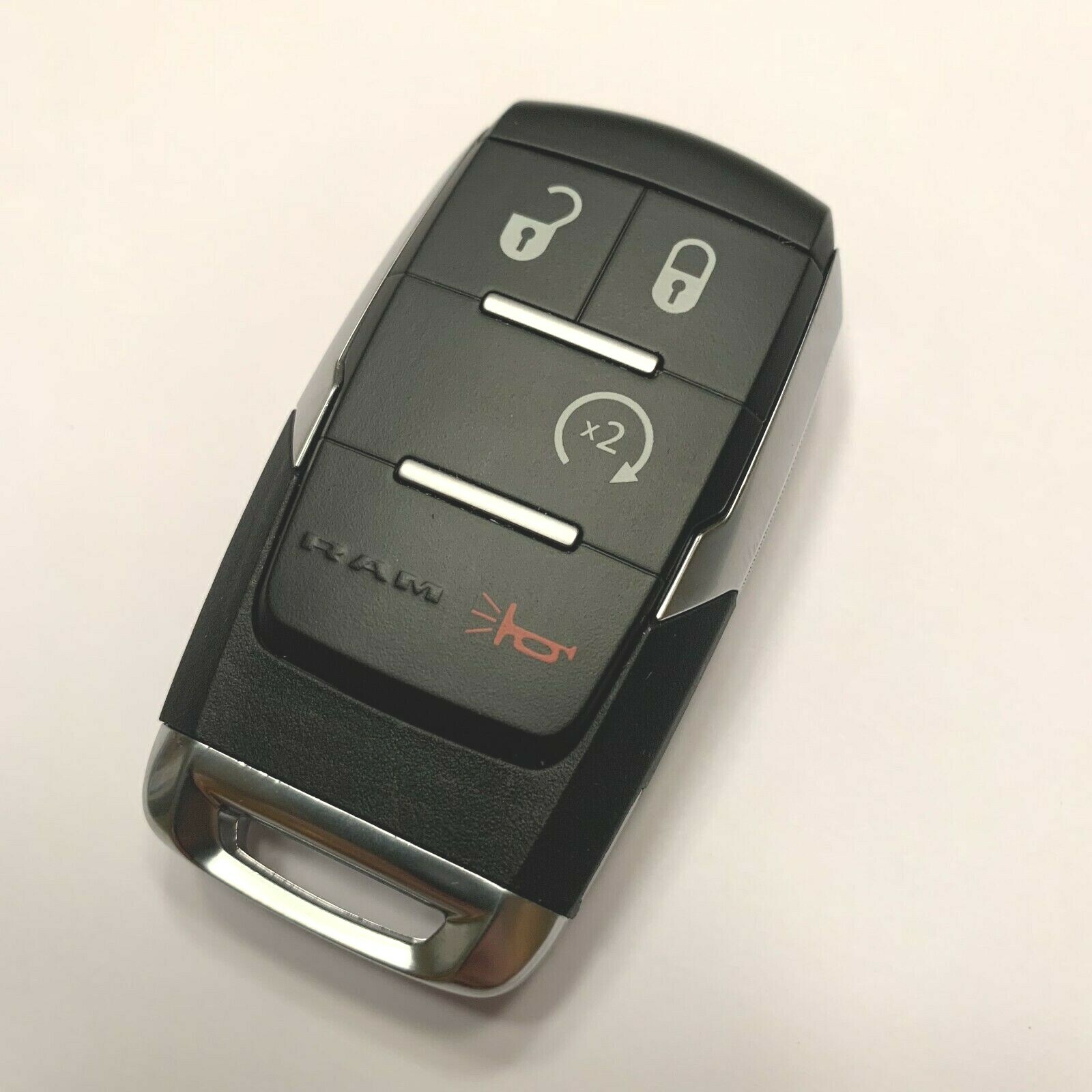 OEM RAM Keyless Entry Remote Fob + Key Insert RS 4 Button RAM GQ4-76T ...