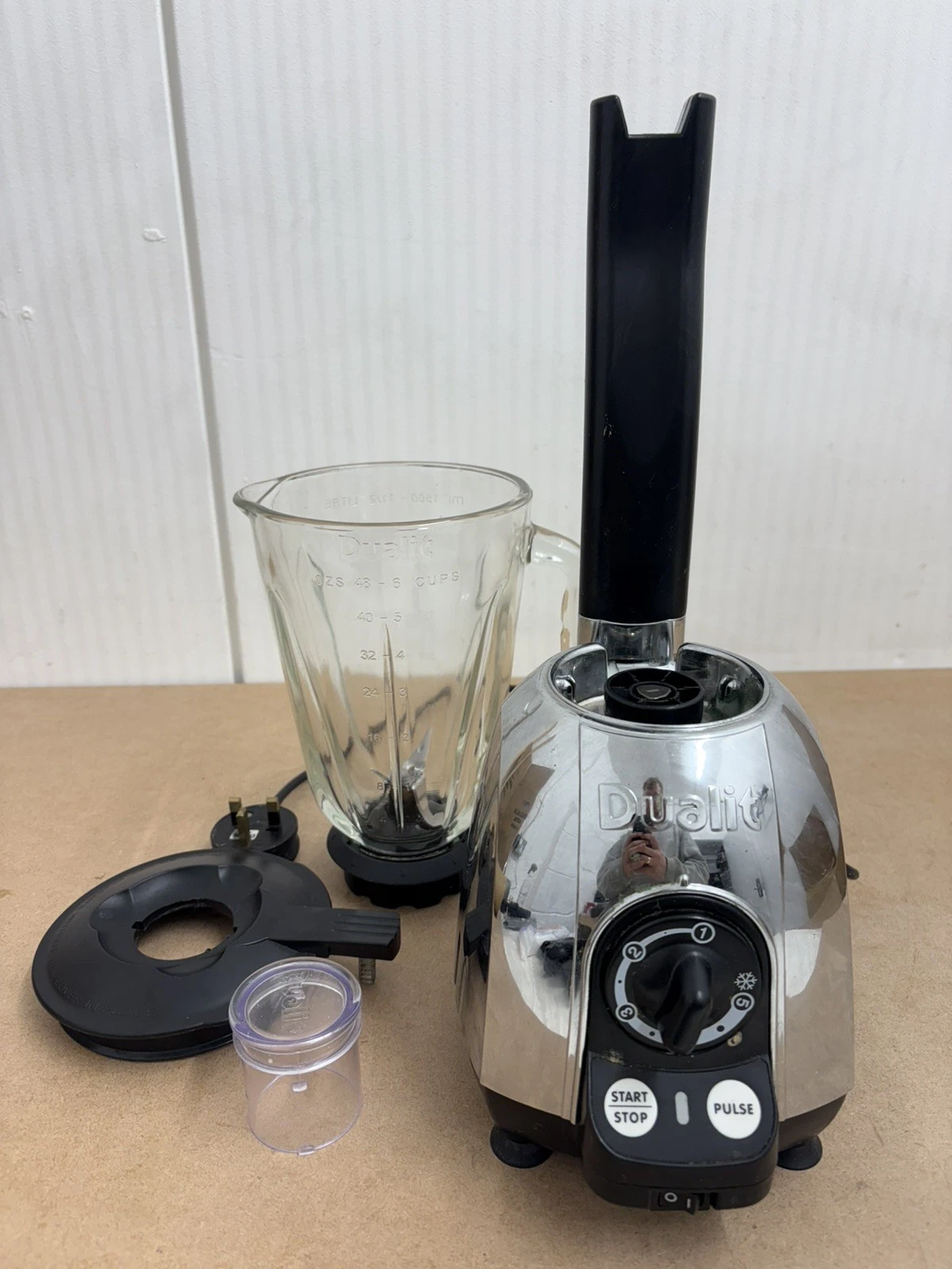 Dualit Professional Jug Blender Model DBL3 Chrome with Glass Jug - Working
Opens in a new window or
