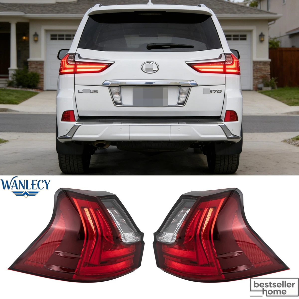 Tail Lights for Lexus LX570 for sale | eBay