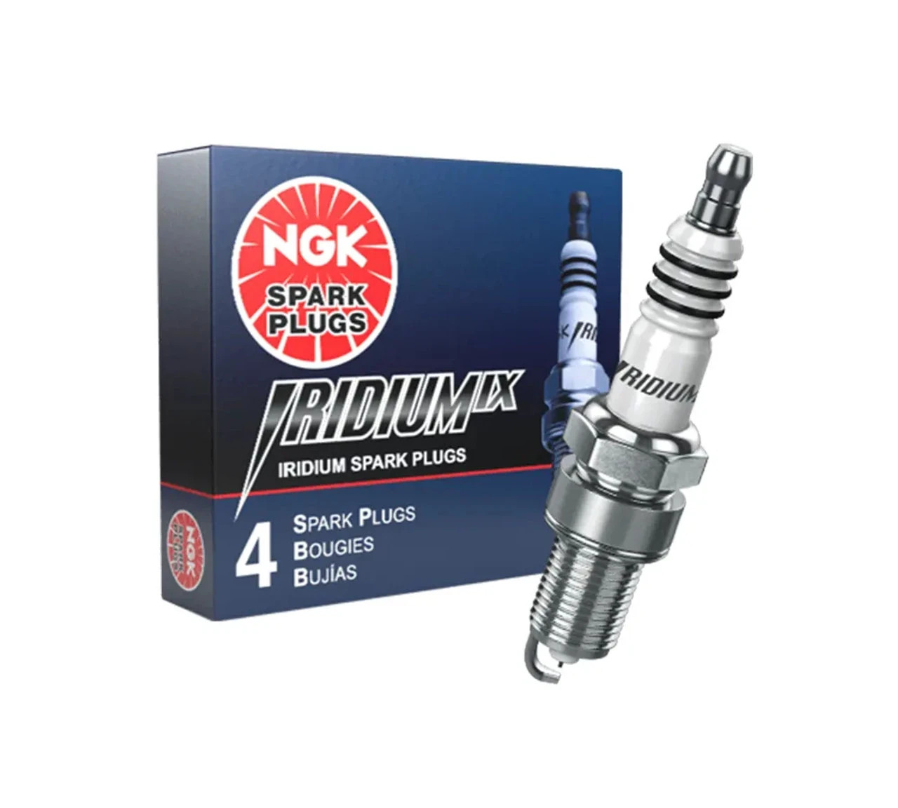NEW NGK Spark Plug-Iridium IX 4344 4 pack