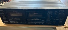 Optimus SCT-89 Full Logic Dual Stereo Cassette Deck Auto Reverse HX Pro