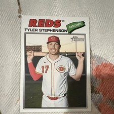 Topps Heritage Tyler Stephenson #138 Reds MLB Baseball Base Set Card