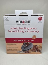 Well  Good Inflatable Dog Recovery Collar XXL XXXL 27-36  Pet Cone NEW
