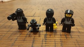 2in1. Vintage LEGO Space Blacktron Invader (6894) and Blacktron Alienator (6876)