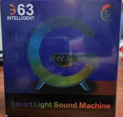G63 Smart RGB Light Sound Machine 15W Alarm Clock Bluetooth 5.2 Type-C