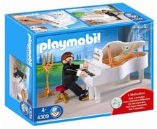 Playmobil Pianiste 4309 - Neuf et rare