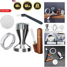 Espresso Tamper Set 51mm Accessories Kit Coffee Tools Tamper Dosing Funnel