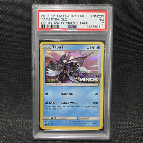Tapu Fini graded PSA 7 for sale on eBay