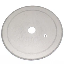 8 Inch Diamond Lapidary Saw Blade Notched Rim Slab Tools Arbor Hole 5/8"
