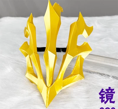 Honkai: Star Rail Game Ember Raider PLA Face Mask Halloween Party Cosplay Prop - Bild 1 von 4