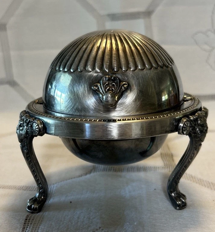 Lion Antique US Silver-Plated Butter Dishes for sale | eBay