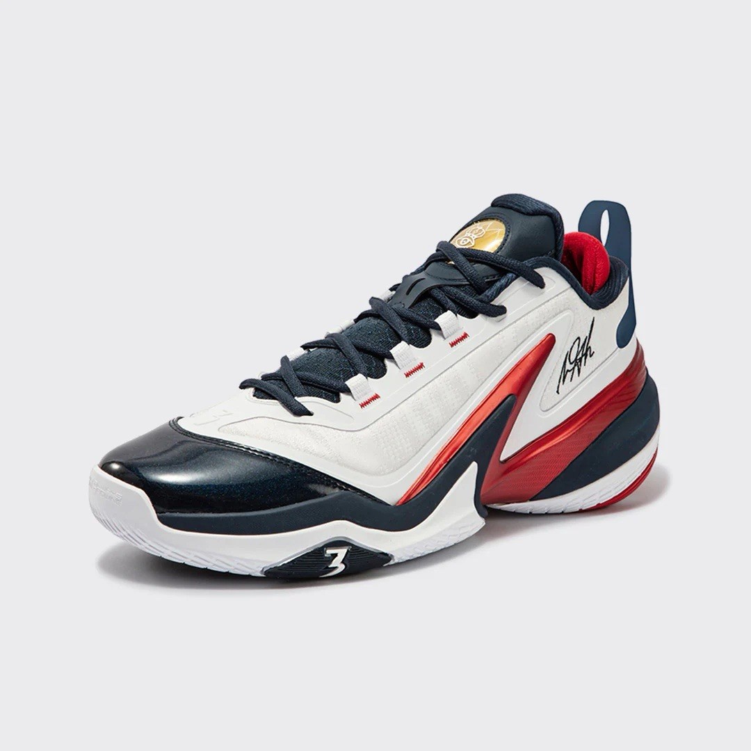 361 Degrees AG 5 Aaron Gordon Road to Gold Basketball Shoes Red