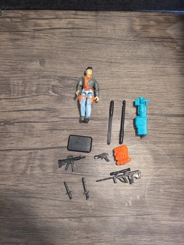 1993 vintage Gi Joe CROSS COUNTRY V2 TLC With Accessories