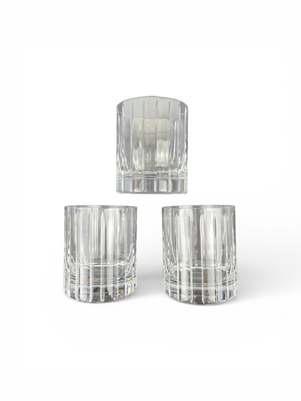 Fabergé Pavilion Clear Old-Fashioned Glasses Set Of Three