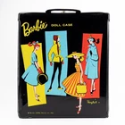 Vintage 1961 Ponytail Barbie Fashion Doll Black Vinyl Carrying Case MISPRINT