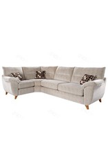 Billie small LHF end corner sofa in Lorenza Grey