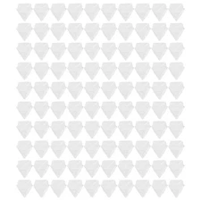 100Pcs Triangle Cheesecake Boxes  Cake Box Triangle Pie Holders Cake5509