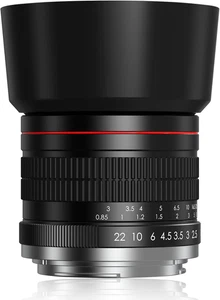 85mm Lens for Canon RF - 85mm f1.8 Portrait Lens Manual Focus(MF) for Canon EOS