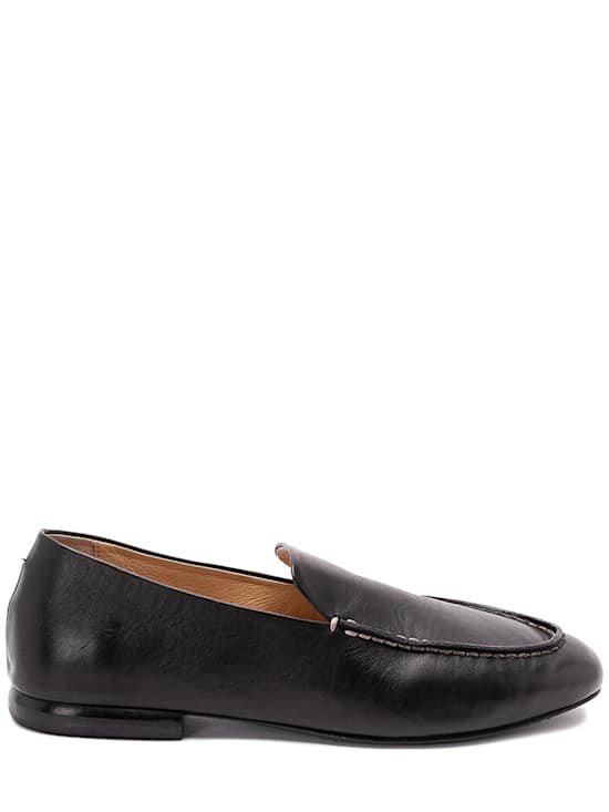 Marsell - Men - Leather loafers with refined details - Black 188590₽