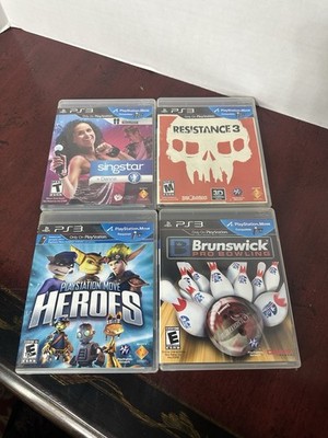PS3 Lot All PlayStation Move Compatible Games Not Tested