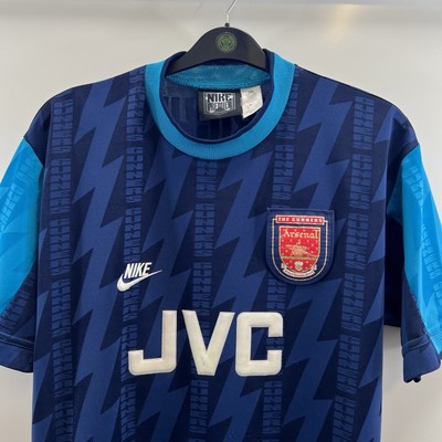 Arsenal Wright 8 Away Football Shirt 1994/95 Adults Medium Nike