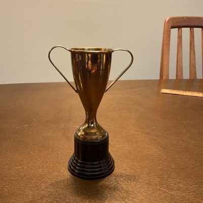 Antique 1920 s Western Washington State Fair Dahlia Society Cup Trophy Vtg