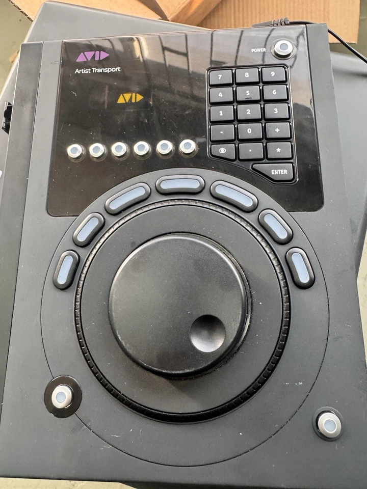 Avid Artist Transport Digital Control Surface Fair Condition *642 - Image 2 of 3