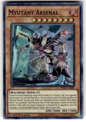 Myutant Arsenal PHRA-EN089 Phantom Rage 1st Edition NM Super Rare ...