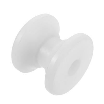 Anchor Roller: Boat Anchor Bow Wheel Replacement - White Nylon Roller For