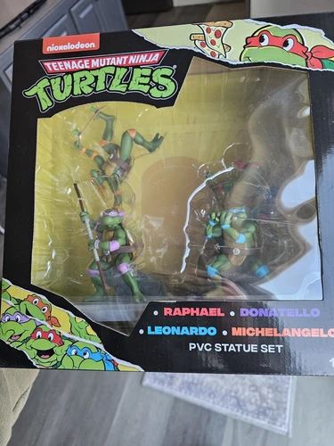nickelodeon teenage mutant ninja turtles Pvc Statue Set