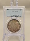 1885 Morgan Silver Dollar $1 - PCGS MS64