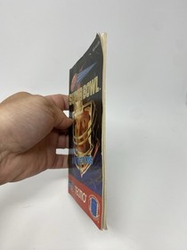 Tecmo Super bowl Nintendo NES Authentic Instruction Manual Booklet Only