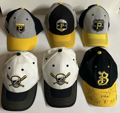 #ad Lot 6 Melonwear Bradenton Marauders Pittsburgh Pirates Spring Training Hats CAPS $25.49