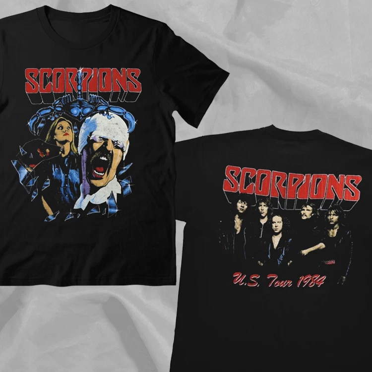 Scorpions Tour T Shirt In Men's T-Shirts for sale | eBay