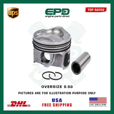 M1DA 1.0T Kolben Satz x1 Übermaß 0.5mm Passend für Ford EcoBoost NEU