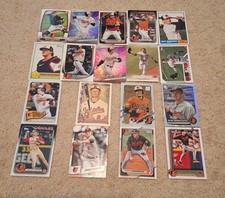 Baltimore Orioles Adley Rutschman Ryan Mountcastle Gunnar Henderson 18 Card Lot