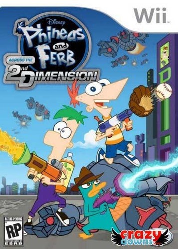 Phineas And Ferb: Across The Second Dimension Wii - Game Only