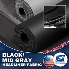 3MM Automotive Universal Flat Knit Headliner Fabric With Foam Backing 60" Wide