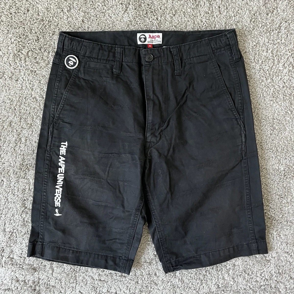 A Bathing Ape Black Regular Size Shorts for Men for sale | eBay