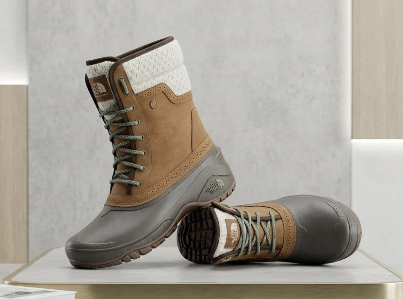 Sz 10 Women New The North Face Shellista II Mid Luxe Boots Brown
Opens in a new window or tab