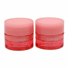 2 X Clinique All About Eyes Reduces Puffs Circle  0.21 oz/ 7 ml Each