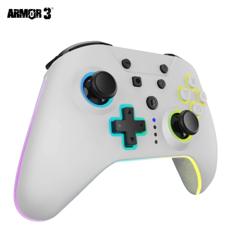 Armor3 "NuRival" Wireless Hall Effect Stick Game Controller – Brand New - White - Image 4 of 4