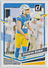 2023 Donruss Football - Cameron Dicker - Los Angeles Chargers - Base - #154