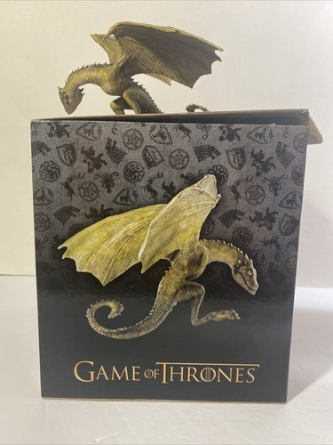 The Noble Collection - Game of Thrones - Rhaegal Baby Dragon Figure - NIB - Picture 8 of 12