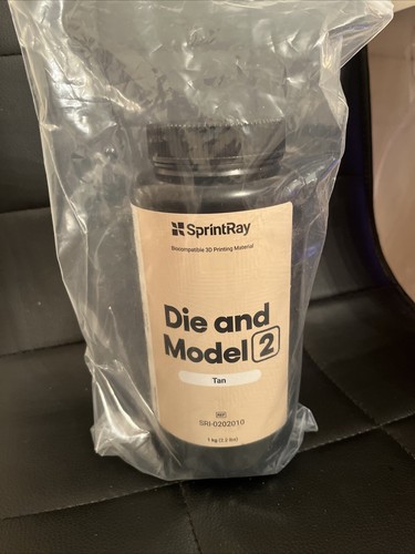 SprintRay Die and Model 2 TAN 1KG Biocompatible 3D printing material 5/2026 (J) - 第 1/4 張圖片