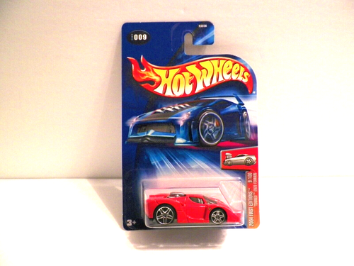 Hot Wheels 'Tooned Enzo Ferrari First Edition 2004 #009 Red | 1:64