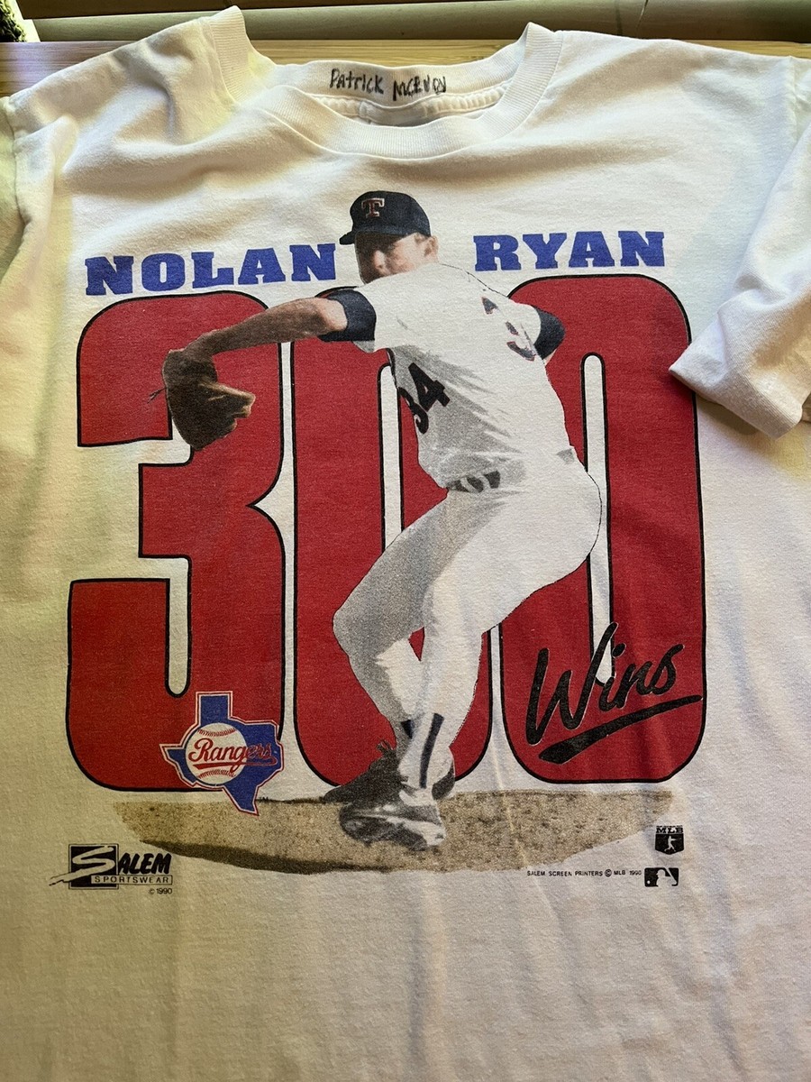 Texas Rangers Nolan Ryan 300 Wins t-shirt. | eBay