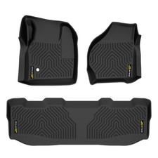 Tpe Floor Mats Liners Fit For 1999-2007 Ford F-250 F-350 Super Duty Crew Cab Tpe Floor Mats Liners Fit For 1999-2007 Ford F-250 F-350 Super Duty Crew Cab