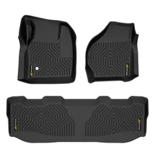 TPE Floor Mats Liners Fit For 1999-2007 Ford F-250 F-350 Super Duty Crew Cab