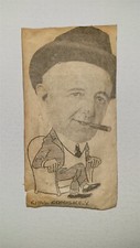 Charles Comiskey White Sox 1925 Baseball Cartoon Sketch